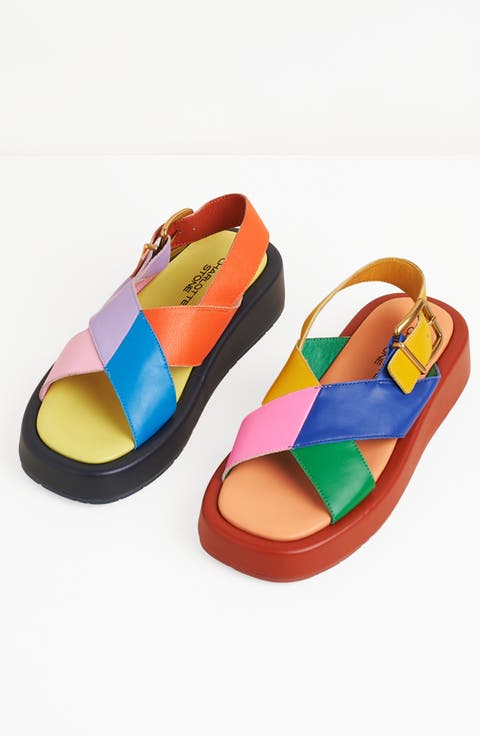 Anto Slingback Flatform Sandal