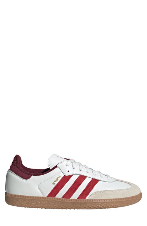 Adidas Originals Adidas Samba Og Sneakers In White/scarlet/red