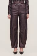 DL1961 Miro Coated High Waist Barrel Jeans