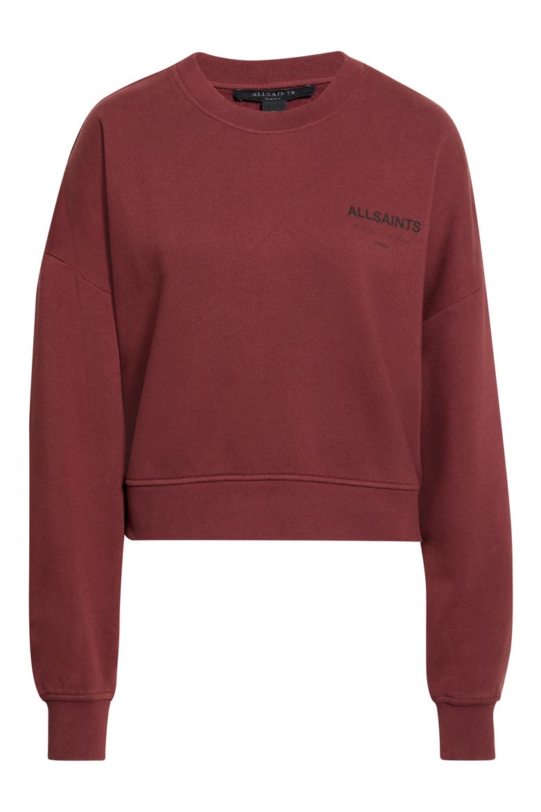 Future Lila Graphic Sweatshirt, Alternate, color, BURNT RED