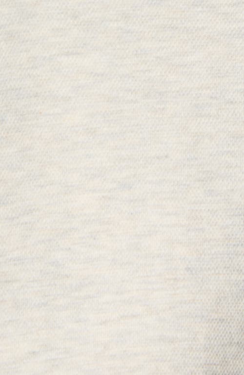 Bottega Veneta Double Cotton Melange Polo With Zip Closure In Neutral