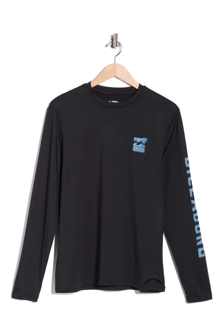 Looper Long Sleeve Sun T-Shirt, Alternate, color, BLACK