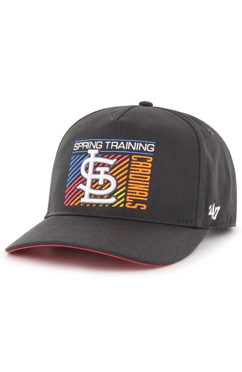 '47 Men's '47  Charcoal St. Louis Cardinals 2023 Spring Training Reflex Hitch Snapback Hat, Main, color, Charcoal