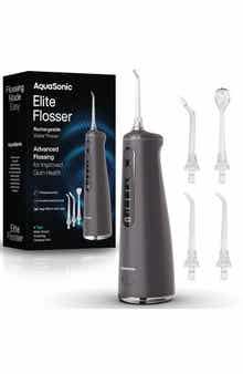 AQUASONIC Elite Rechargeable Water Flosser