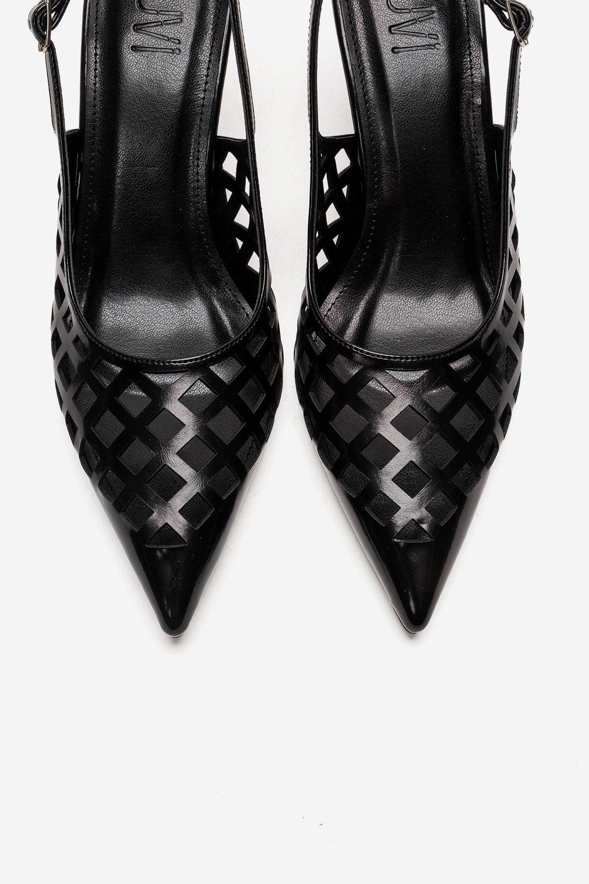 Prologue Shoes Jever Stiletto Pump, Alternate, color, Black