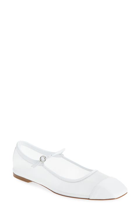 フラットシューズ AEYDE Woman Flat shoes White GRGS35KT14 CREAMY Women's Aeyde Flats | Nordstrom