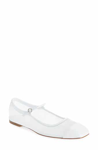 aeyde Uma Mary Jane Cap Toe Flat