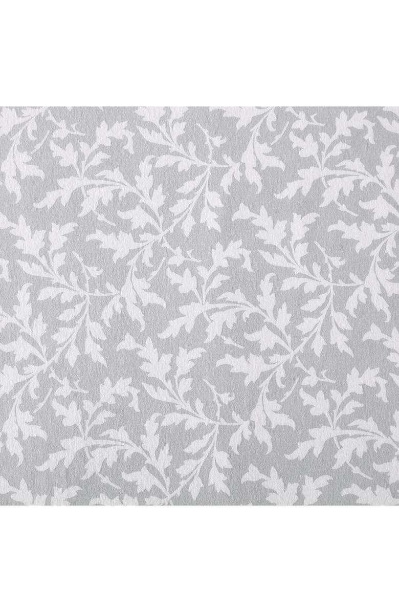 Laura Ashley Crestwood Cotton Flannel Queen Sheet Set, Alternate, color, Grey