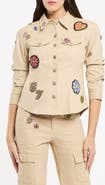 Cinq à Sept Retro Love Patches Canyon Jacket