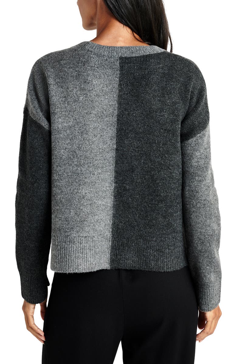Splendid Amy Colorblock Crewneck Sweater, Alternate, color,
