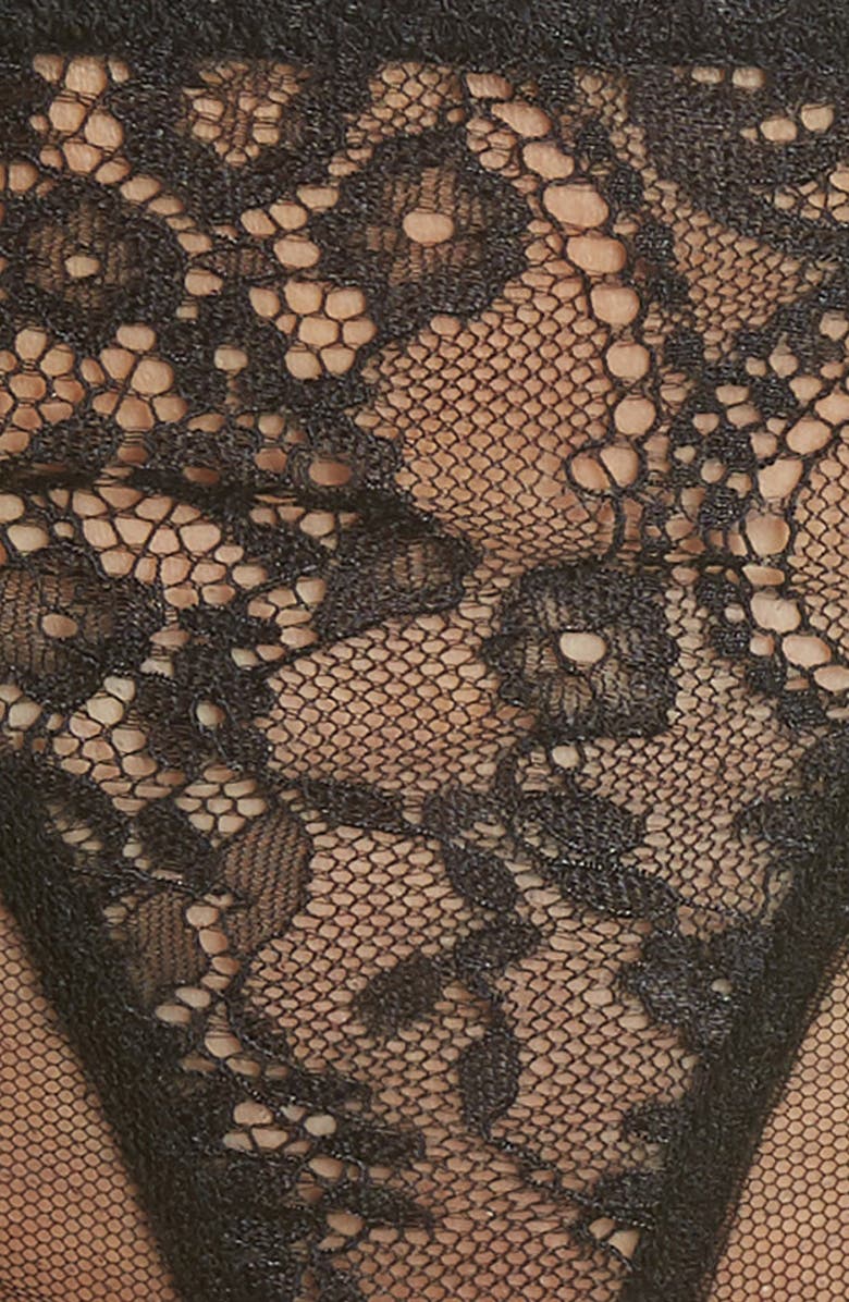 Dita Von Teese Muse Lace Bikini, Alternate, color, Black