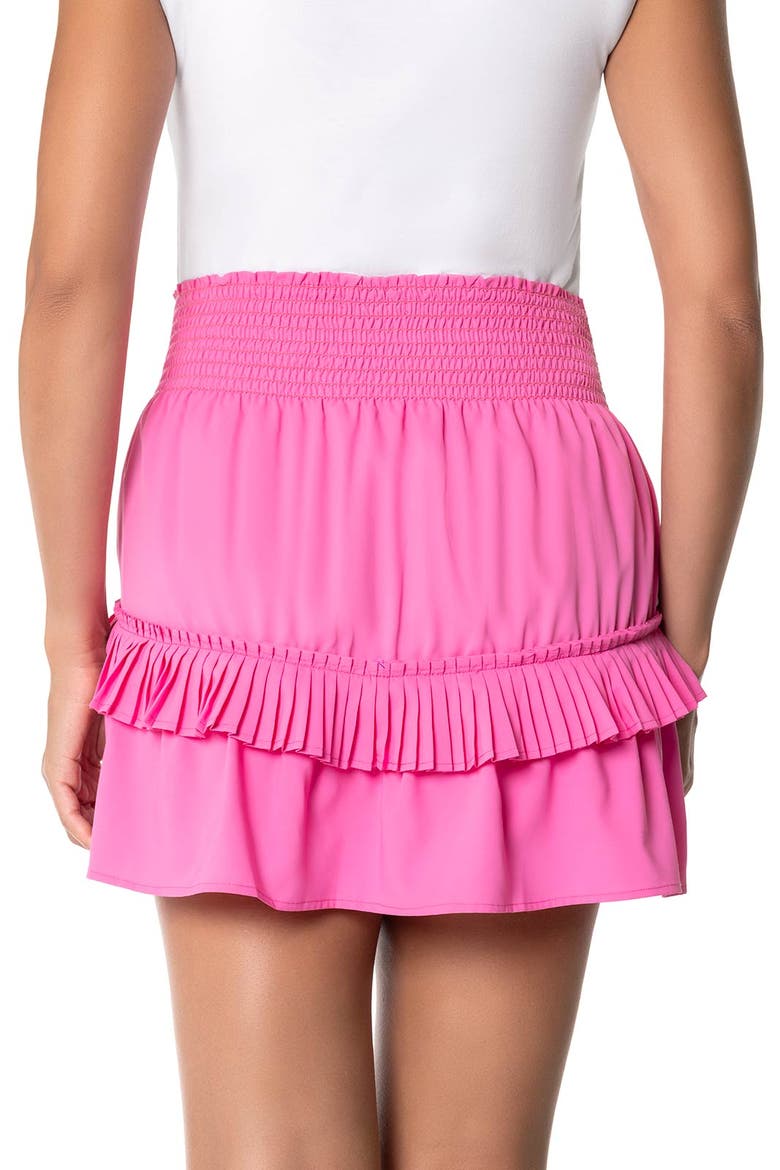 Charlotte Bay Ruffle Skirt, UPF 50+ Sun Protection, Alternate, color, Tulip Pink
