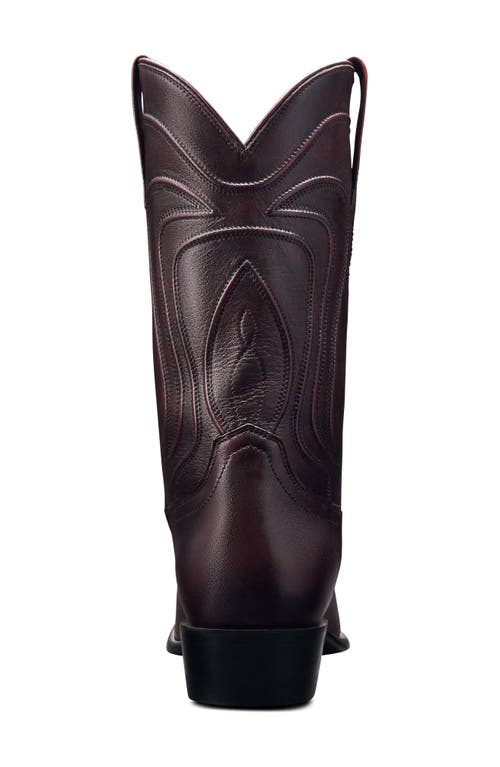 Tecovas The Cartwright Western Boot In Burgundy