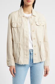 Tommy Bahama Two Palms Linen Utility Jacket