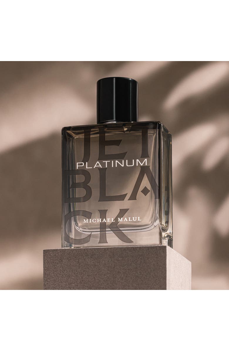 Michael Malul Jet Black Platinum 3.4oz/100mL Men's EDP, Alternate, color, Black/Oxford