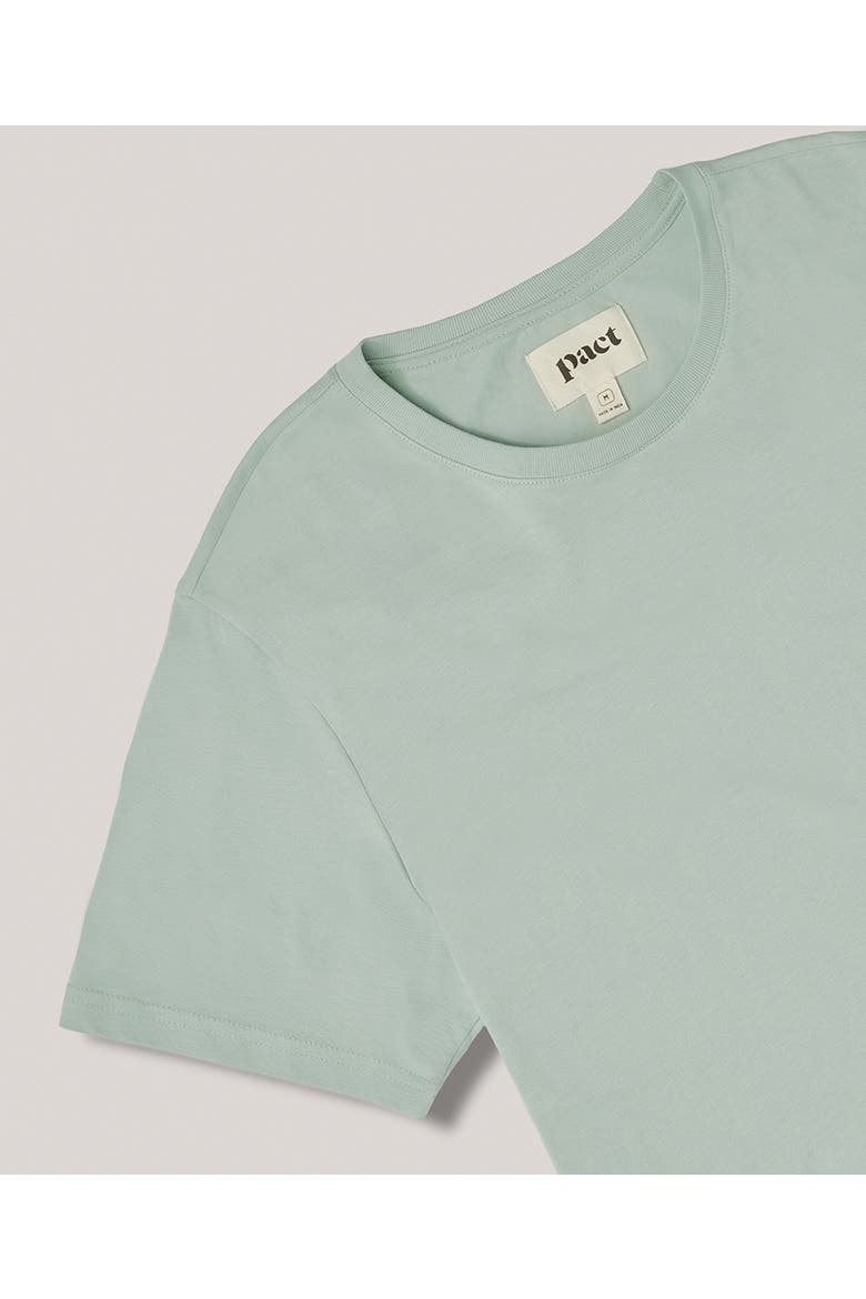 Organic Cotton Softspun Crew Neck Tee, Alternate, color, Black