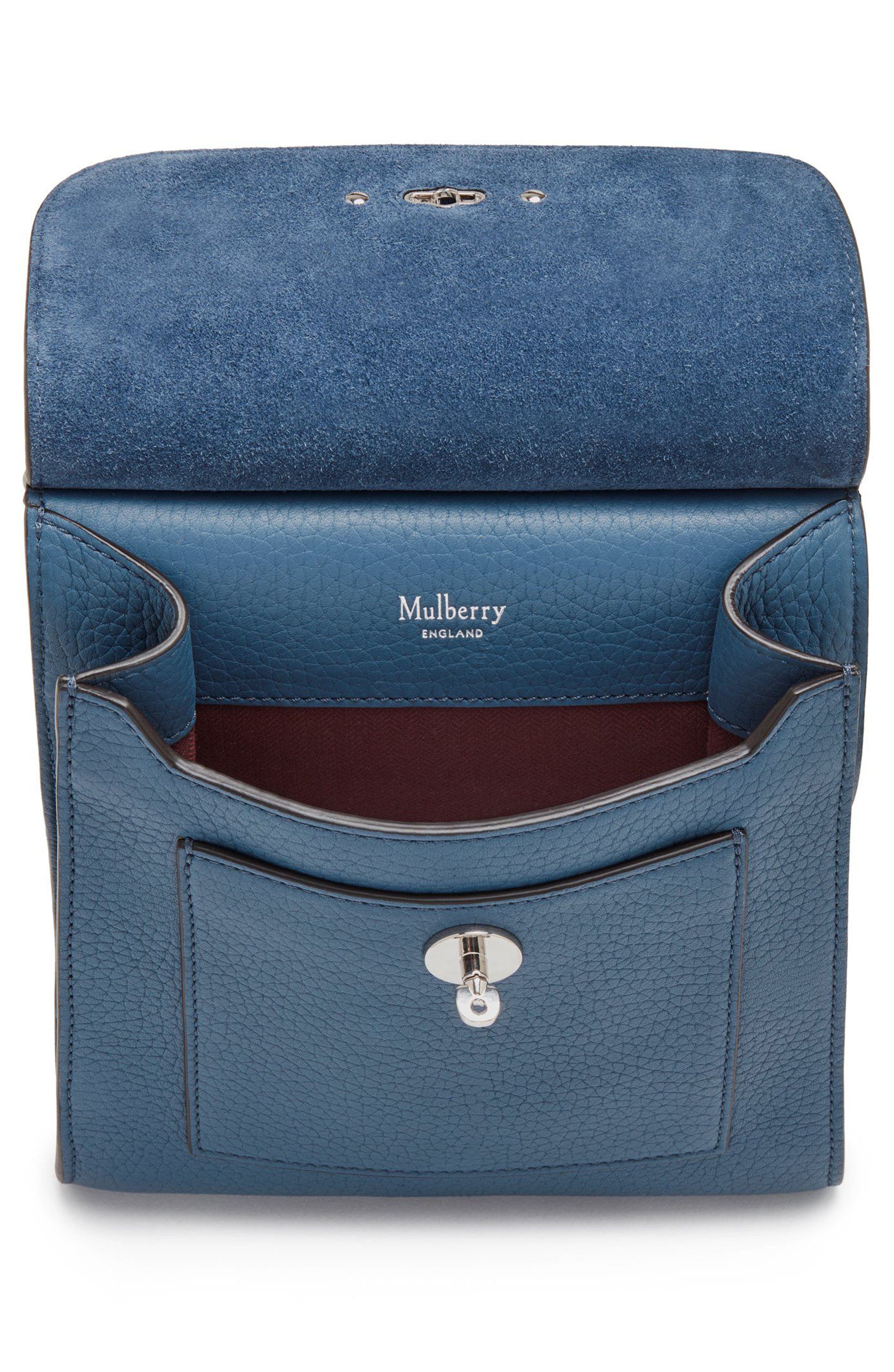 Mulberry Small Antony Leather Crossbody Bag, Alternate, color, 