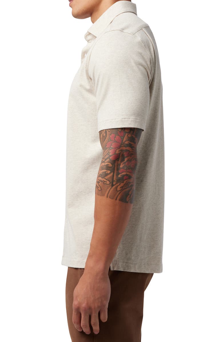 Good Man Brand On-Point Regular Fit Short Sleeve Button-Down Shirt, Alternate, color, 