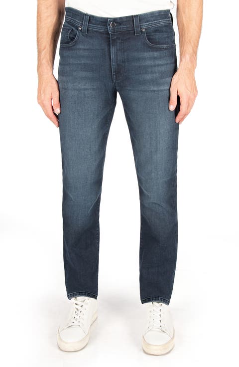 Jimmy Slim Straight Leg Jeans (Dark Wind)