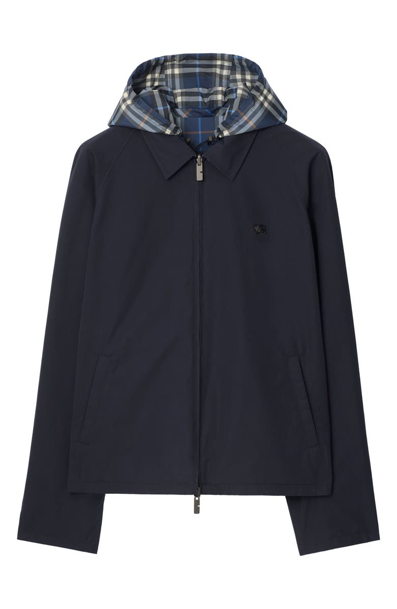 Burberry Hodson Reversible Harrington Jacket, Main, color, Silhouette Blue