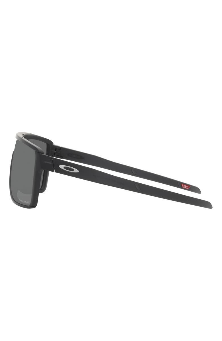 Oakley Castel 63mm Prizm<sup>™</sup> Polarized Oversize Rectangular Sunglasses, Alternate, color,