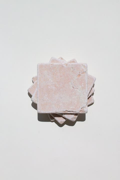 Marble Coaster Set