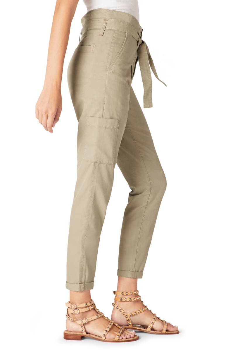Sam Edelman Cotton Blend Utility Trousers, Alternate, color,