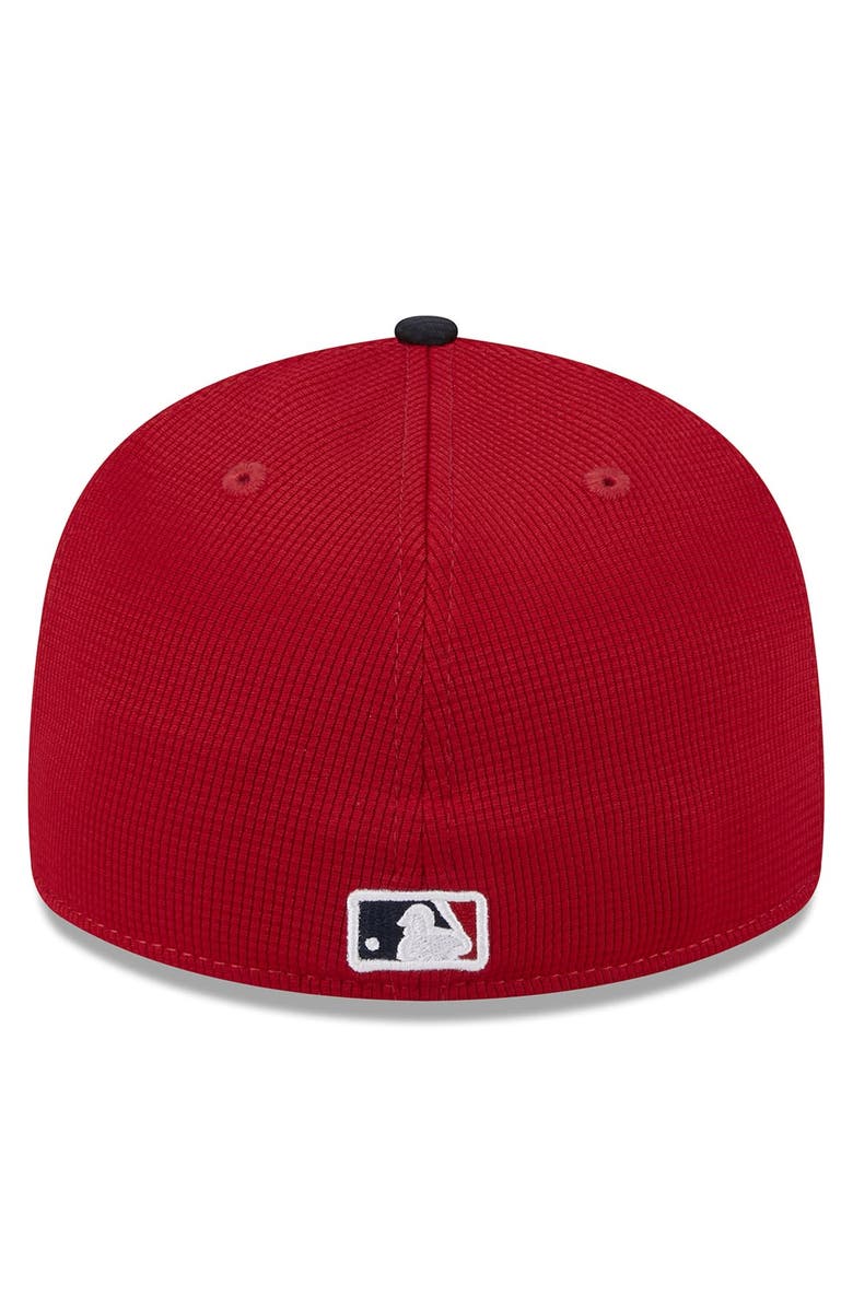 New Era Men's New Era  Red Boston Red Sox 2024 Batting Practice Low Profile 59FIFTY Fitted Hat, Alternate, color, 