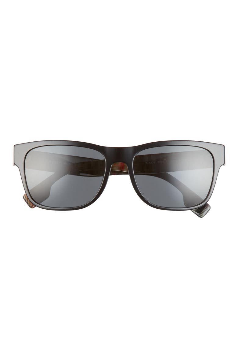 57mm Sunglasses, Main, color, BLACK/ GREY