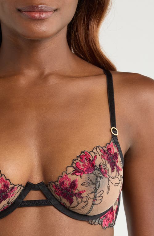 Bluebella Calista Embroidered Mesh Underwire Bra