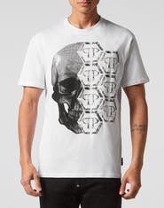 PHILIPP PLEIN T-Shirt Round Neck Skull And Plein Men