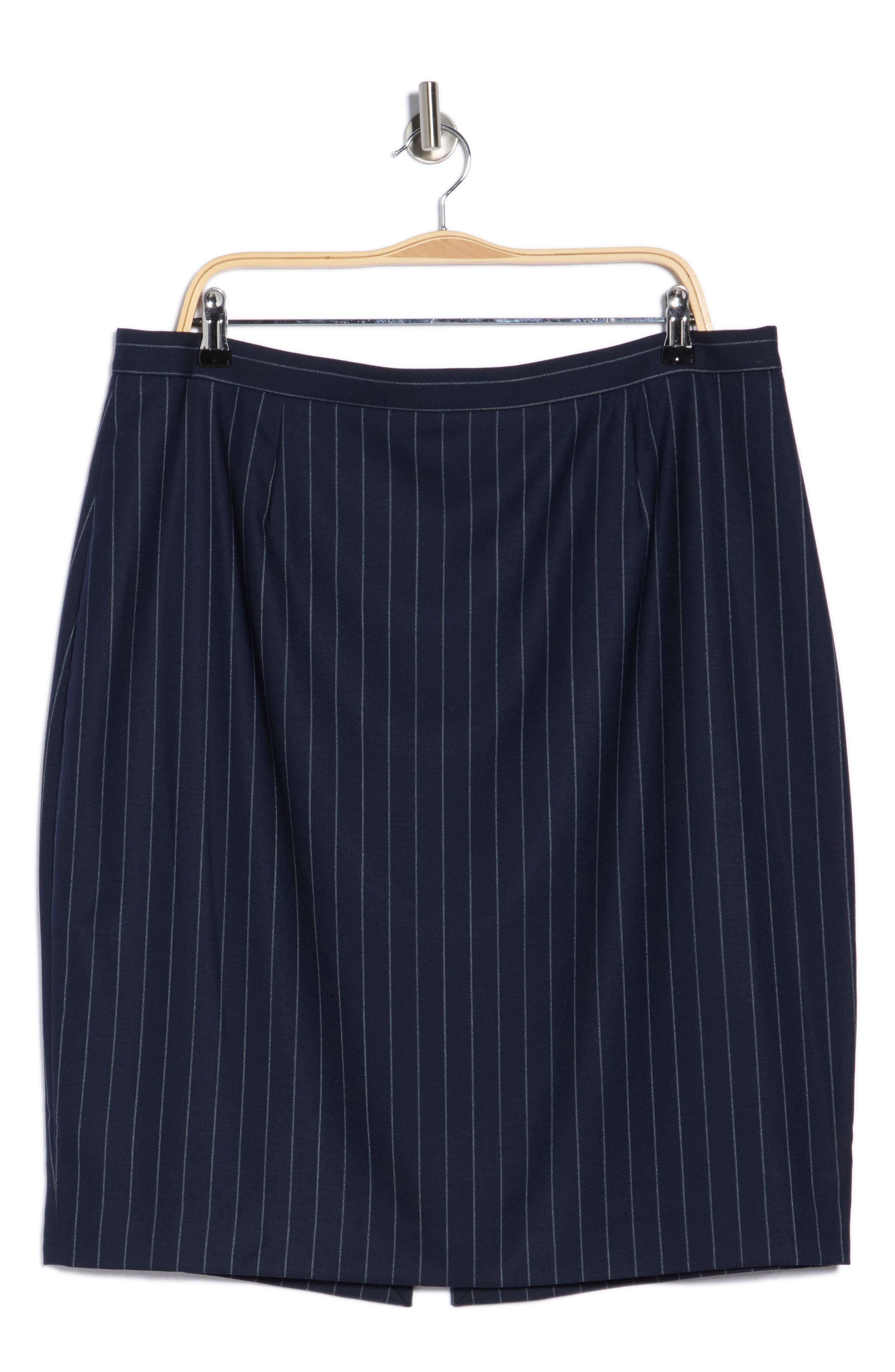 LK Bennett Bella Pin Stripe A-Line Skirt