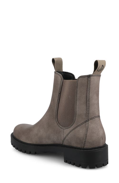 Journee Collection Blanche Chelsea Boot In Brown