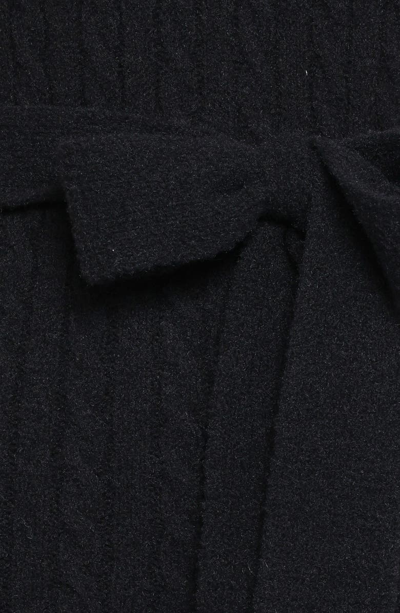 Petal & Pup Wembley Sleeveless Midi Sweater Dress, Alternate, color, Black