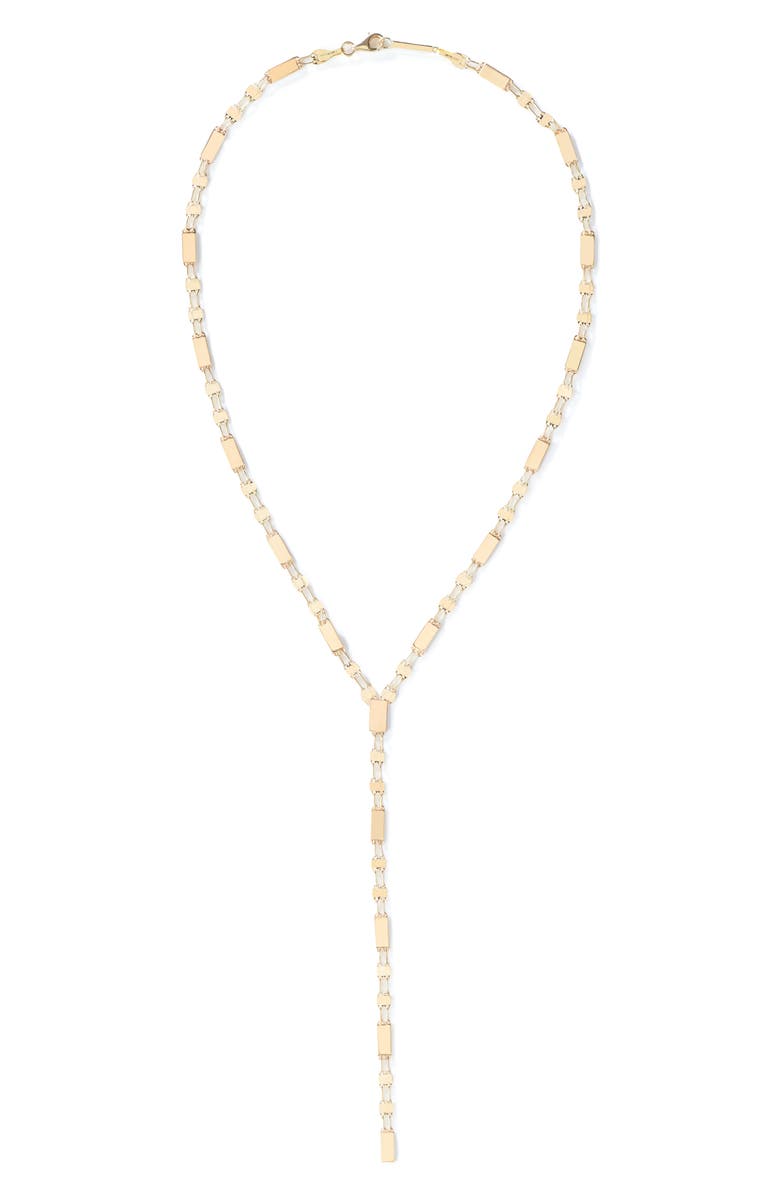 LANA St. Barts Alternating Tag Lariat Necklace, Alternate, color, 