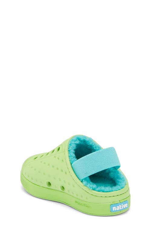 Native Shoes Jefferson Cozy Clog In Green