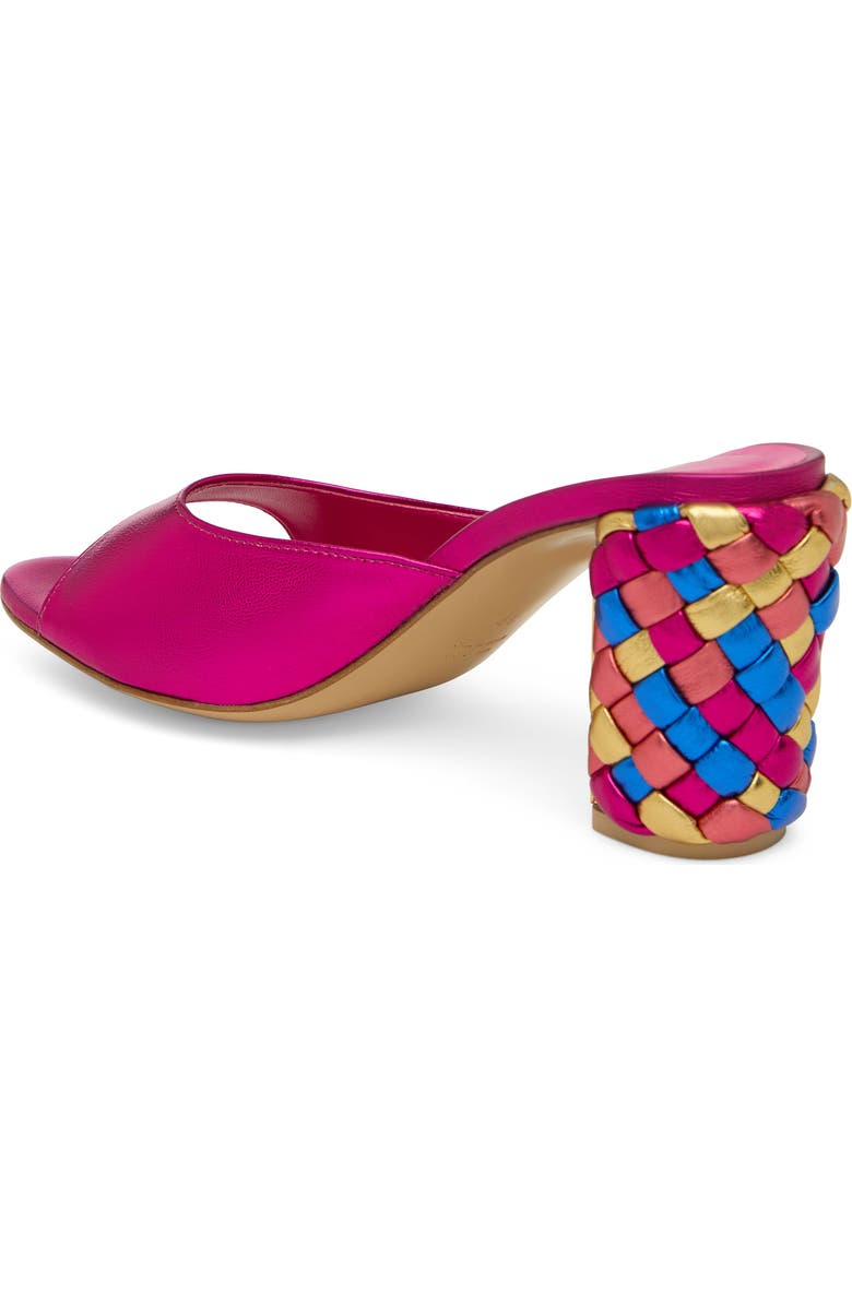 April & Alex Augusta Rose Mule, Alternate, color, Fuchsia