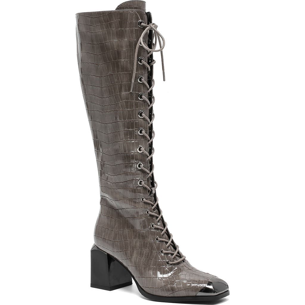 Ninety Union Fuji Cap Toe Boot In Gray
