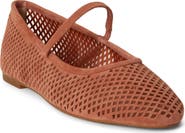 Ralph Lauren Jayna Perforated Mary Jane Flat