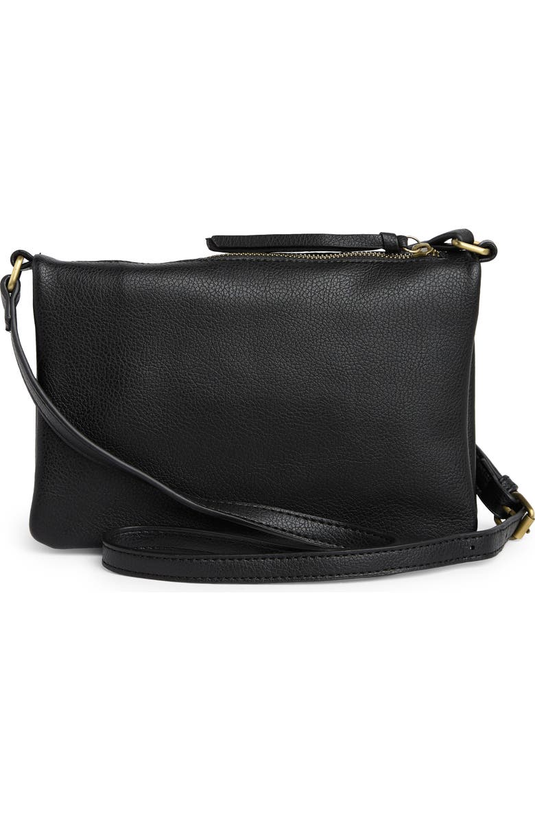 Street Level Medium Faux Leather Crossbody Bag, Alternate, color,