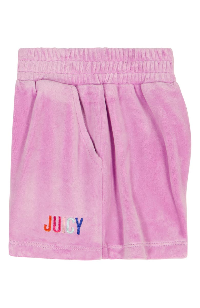 Juicy Couture Kids' Logo Tank Top & Shorts Set, Alternate, color, Pink