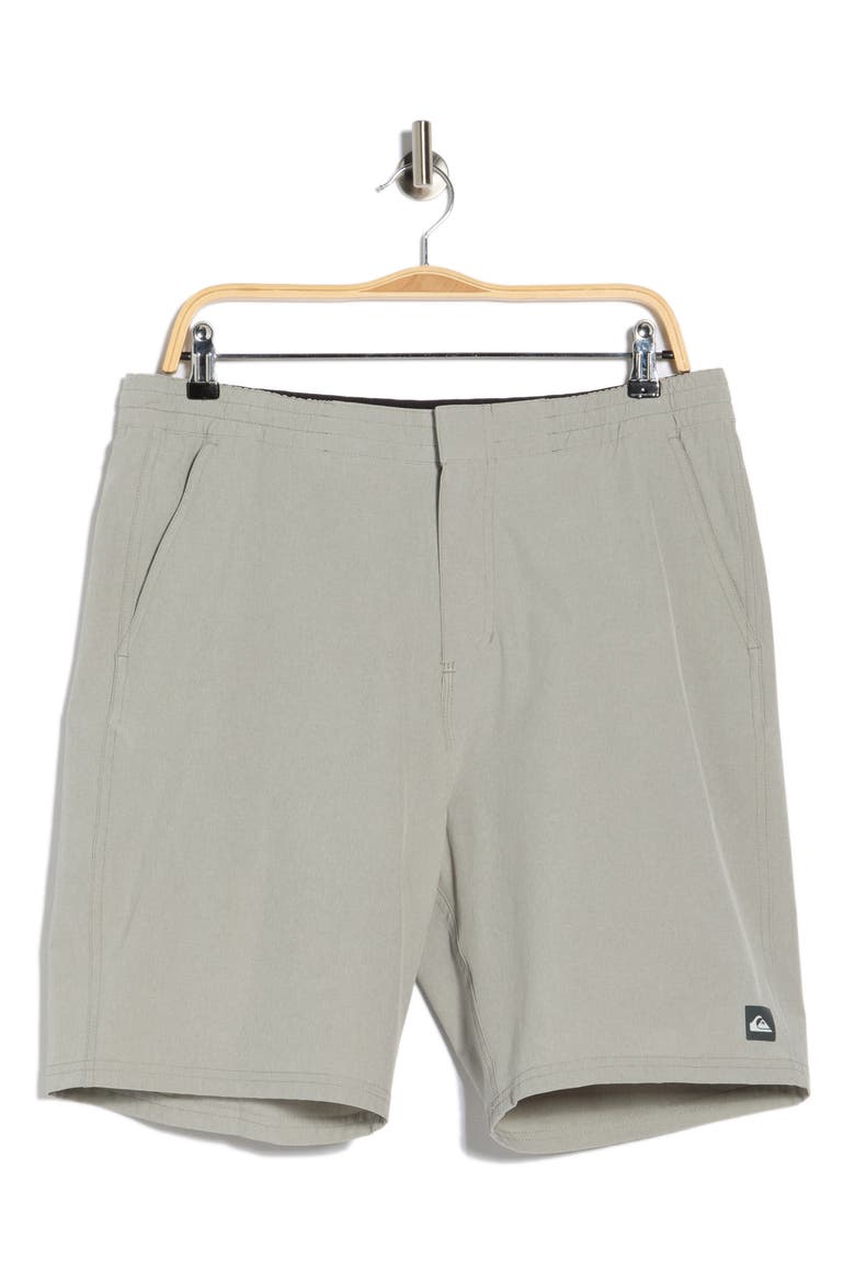 Waterman Suva Amphibian Hybrid Shorts, Alternate, color, LIGHT GREY HEATHER