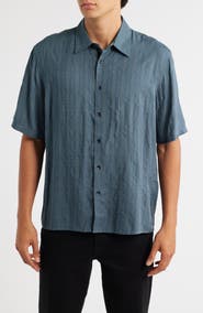 rag & bone Dalton Plaid Short Sleeve Button-Up Shirt