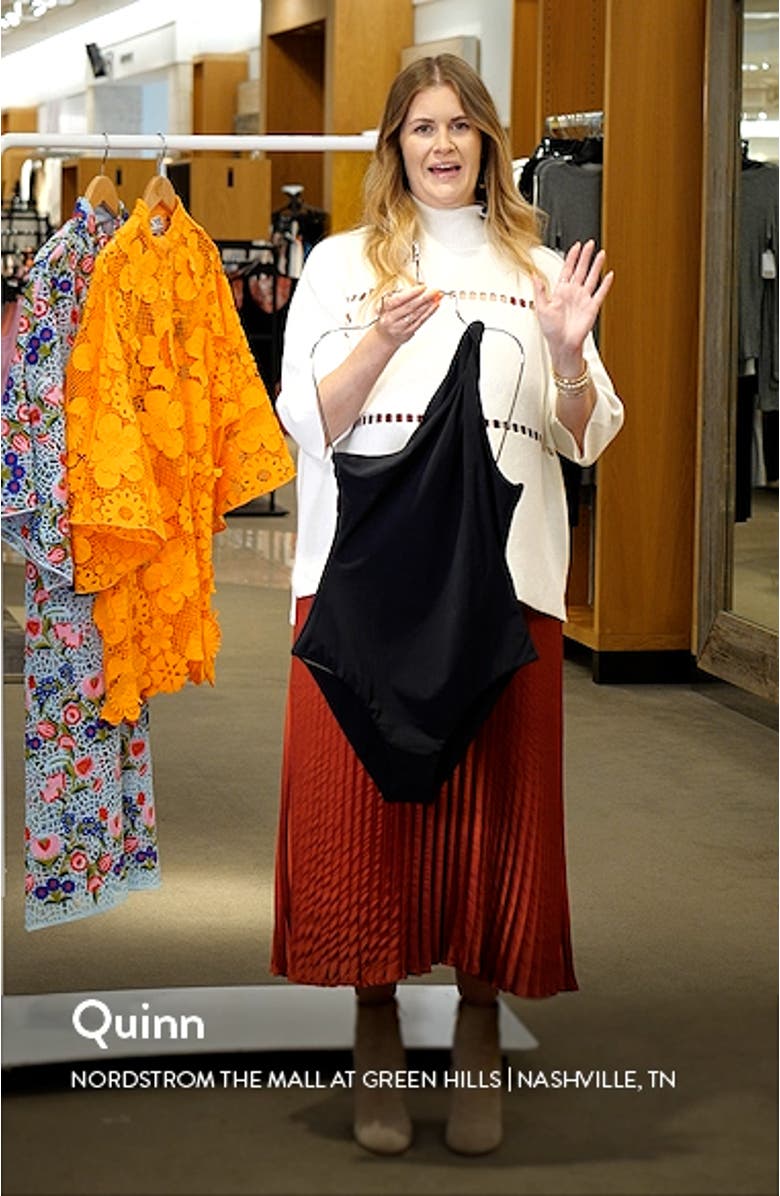 Twist Strap One-Shoulder One-Piece Swimsuit, sales video thumbnail