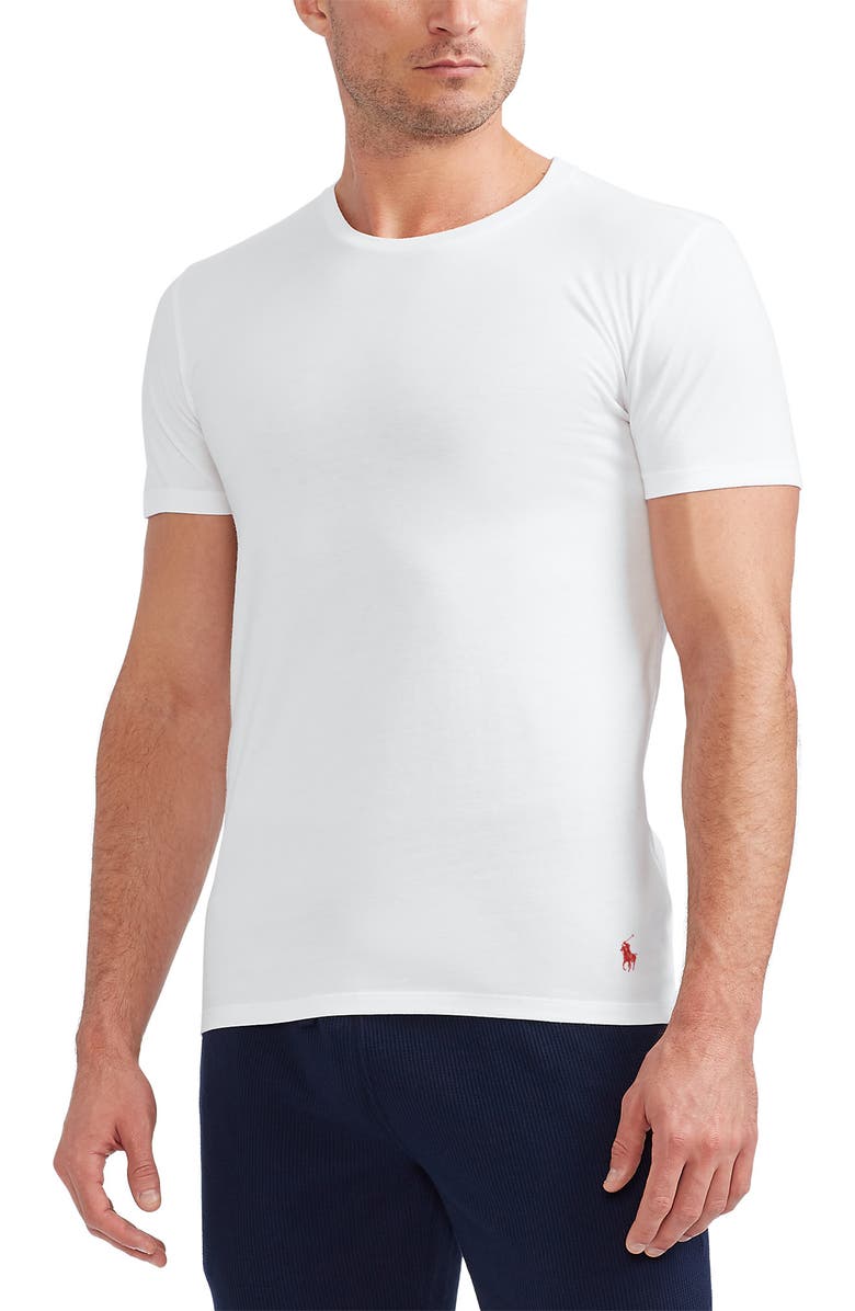 Polo Ralph Lauren 3-Pack Slim Fit Crewneck T-Shirt, Alternate, color,