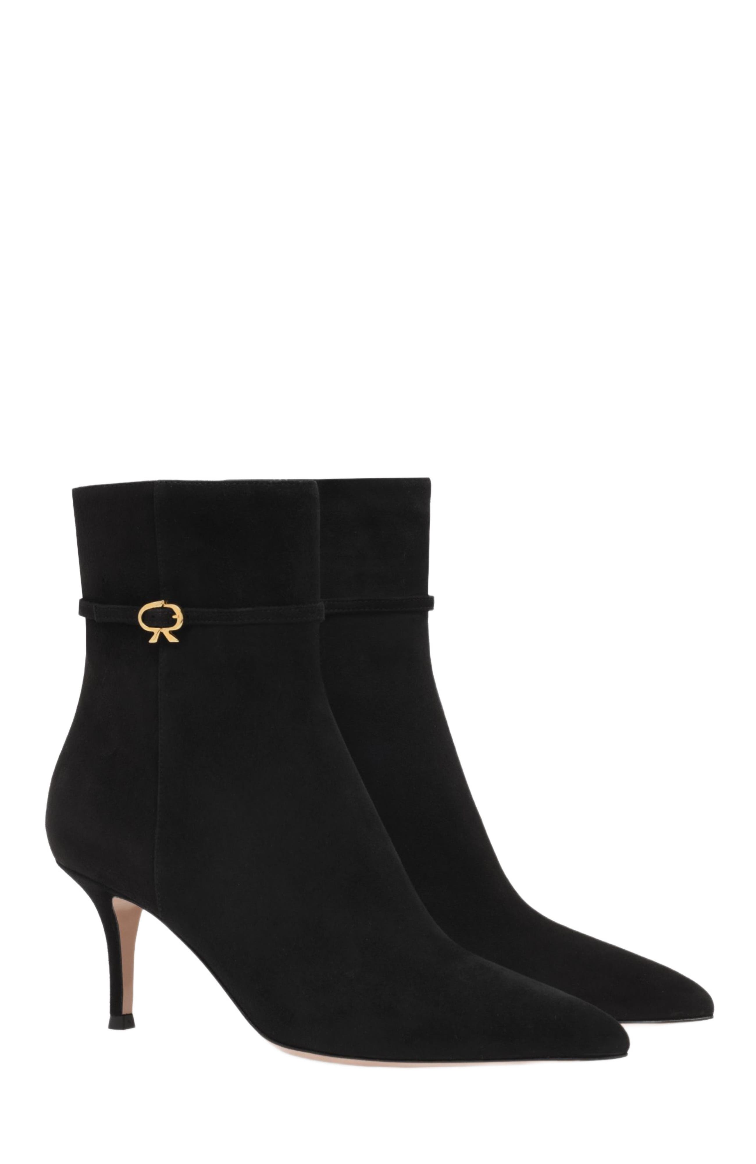 Gianvito Rossi Ribbon Ville 70 Bootie, Alternate, color, 