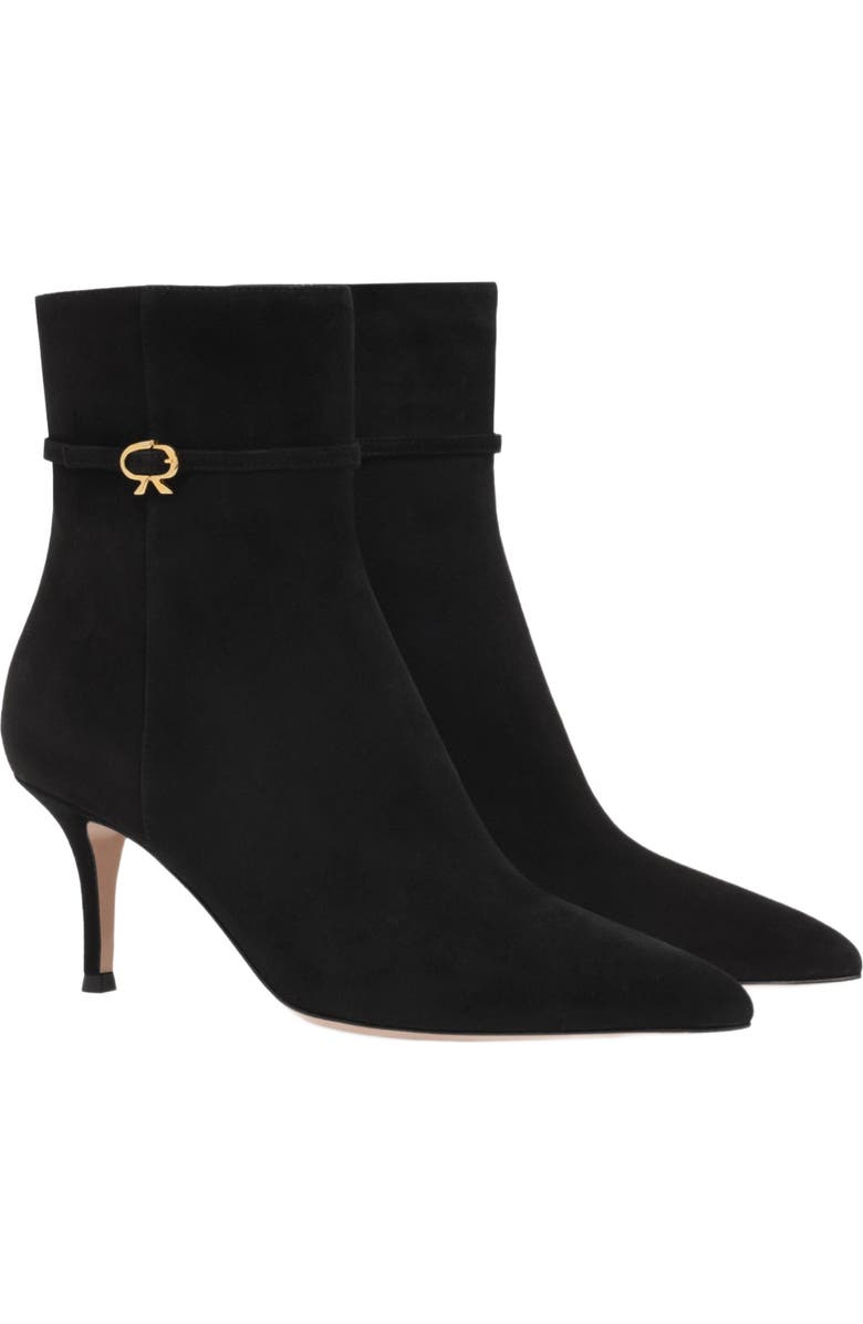 Gianvito Rossi Ribbon Ville 70 Bootie, Alternate, color,