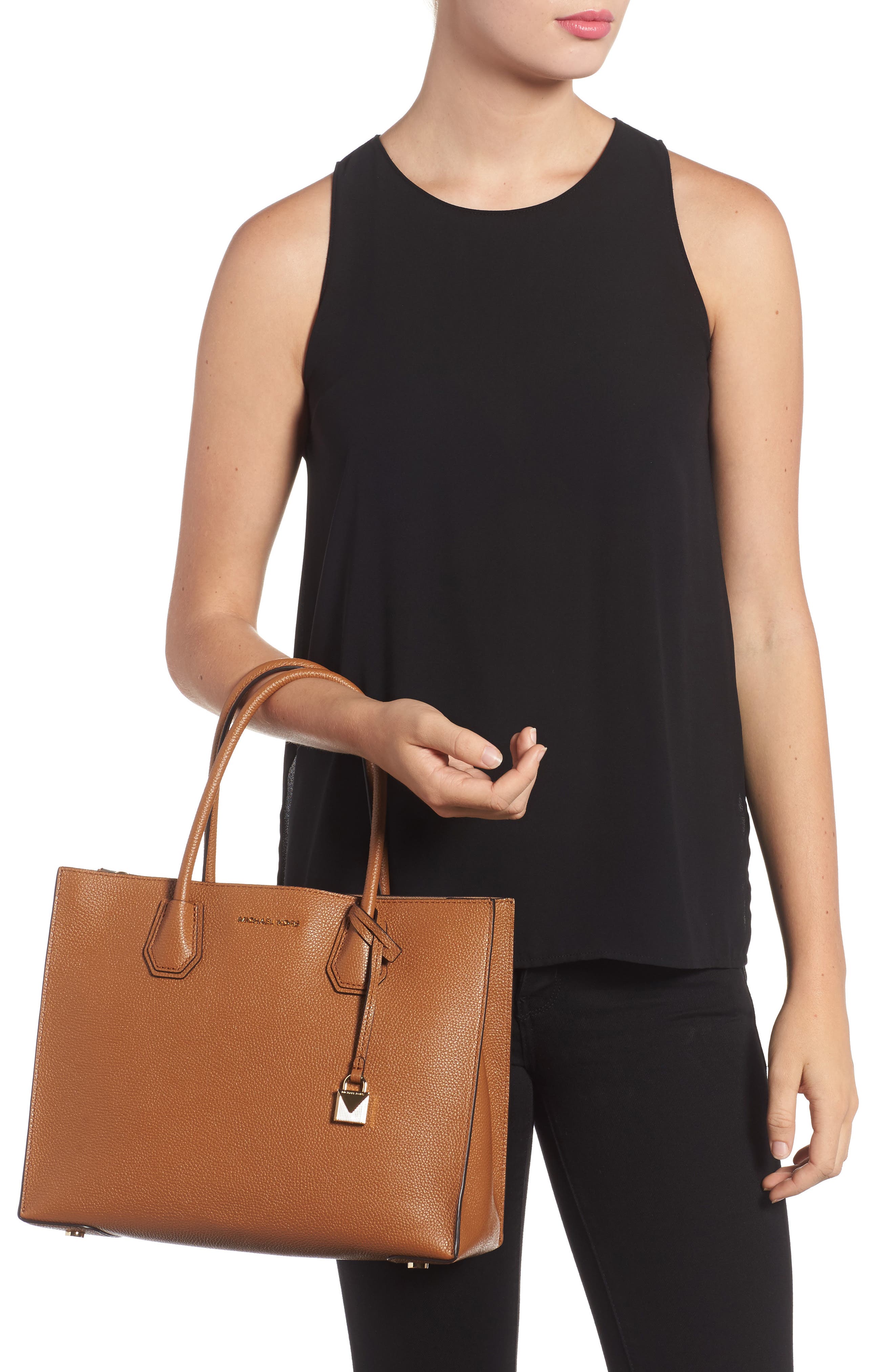 MICHAEL Michael Kors 'Large Mercer' Tote, Alternate, color, 
