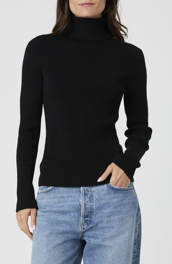 French Connection Turtleneck Sweater In Black