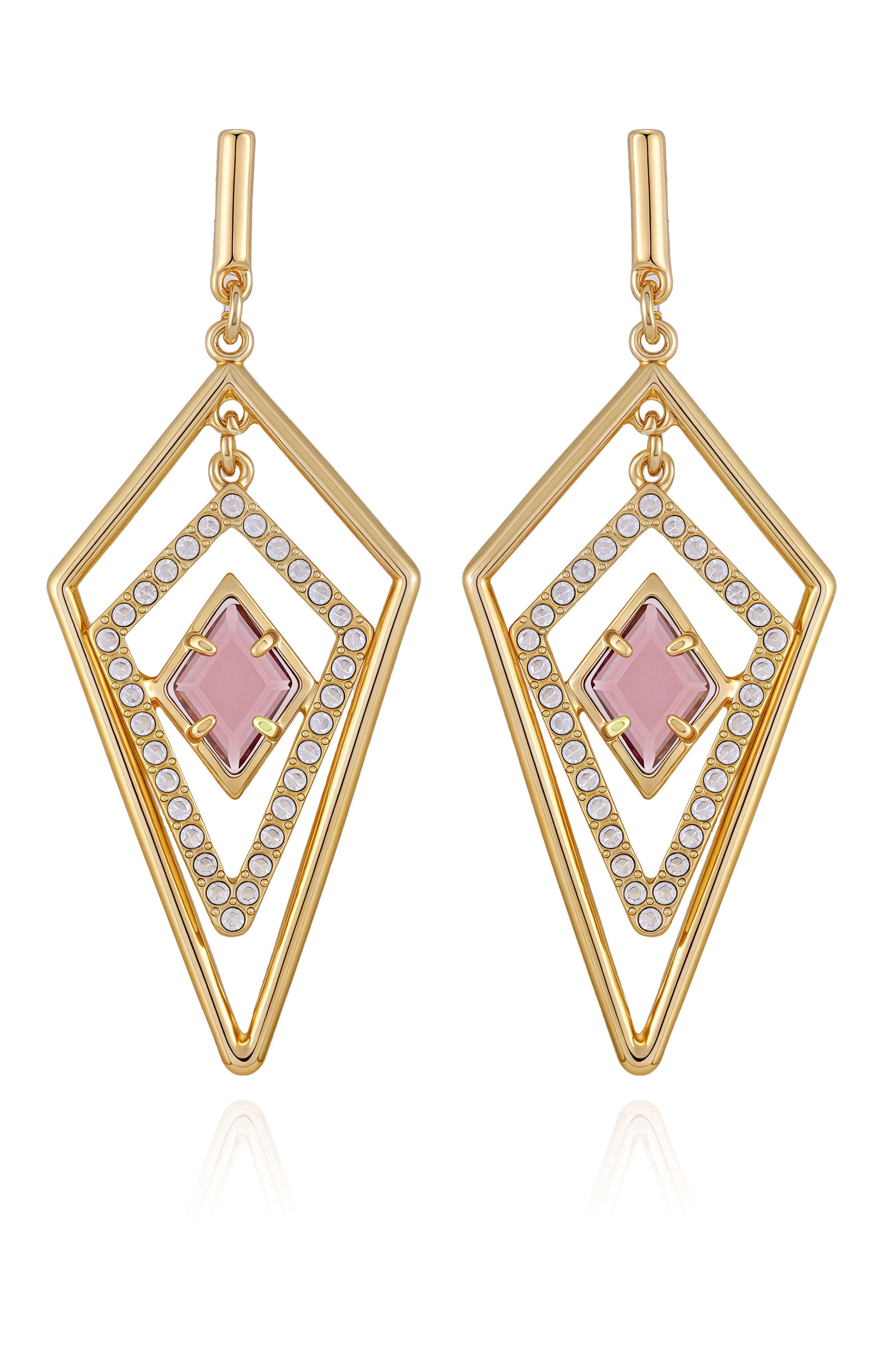 Vince Camuto Diamond Shaped Drop Earrings (Women) | Nordstrom
